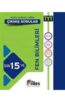 Fides Yayınları Tyt Fen Bilimleri Son 15 Yıl Konularına Göre N11.28450