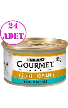 Gourmet Gold Kıyılmış Ton Balıklı Kedi Konservesi 85 Gr 24 Adet Gourmet Gold Kıyılmış Ton Balıklı Kedi Konservesi 85 Gr 24 Adet
