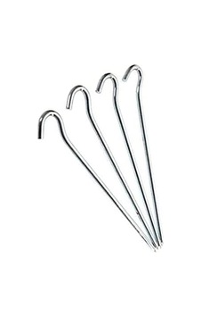 Summit 23cm/6mm Kuvvetli Çelik Çadır Kazığı 4'lü Paket Alu Çok Renkli Summit 23cm/6mm Kuvvetli Çelik Çadır Kazığı 4'lü Paket Alu Çok Renkli