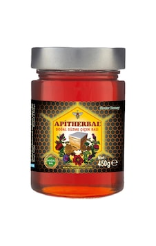 Apitherbal Doğal Süzme Çiçek Balı 450 G Apitherbal Doğal Süzme Çiçek Balı 450 G