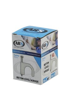 Ars Kod-347950 No-3 Beton Çivili Kroşe 2x4 Antigron 100 Adet 0 - 10 CM Ars Kod-347950 No-3 Beton Çivili Kroşe 2x4 Antigron 100 Adet 0 - 10 CM