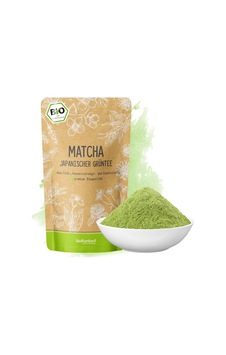 Biokontor Japon Matcha Tozu 100 Gr Katkısız Doğal Yeşil Çay Bardak Poşet Çay