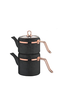 Brioni RSA-02TL Royal Stone Çaydanlık Takımı Antrasit Brioni RSA-02TL Royal Stone Çaydanlık Takımı Antrasit