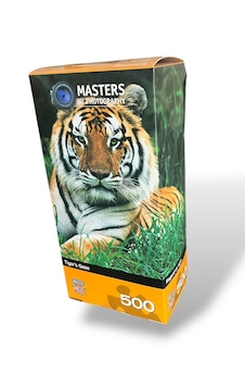 Masterpieces 500 Parça Tiger's Gaze Puzzle Masterpieces 500 Parça Tiger's Gaze Puzzle