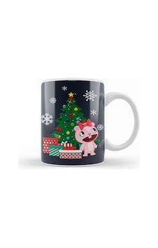 Giggles Around The Christmas Tree Happy Tree Friends Kupa Bardak Porselen Karışık
