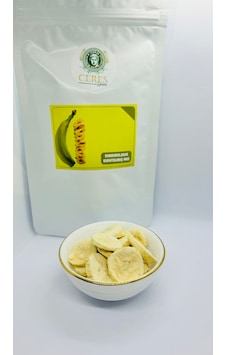 Dondurularak Kurutulmuş Muz 20 G Dondurularak Kurutulmuş Muz 20 G