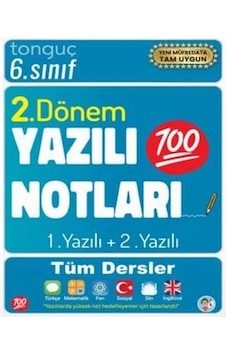 Tonguç Akademi Tonguç 6.sınıf Tüm Dersler 2.dönem Yazılı Notları Tonguç Akademi Tonguç 6.sınıf Tüm Dersler 2.dönem Yazılı Notları