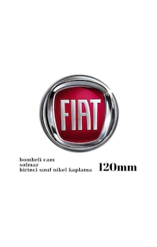 Fiat Logo Panjur Arması Nikel Yuvarlak Büyük Boy 12cm Kırmızı ZUM Fiat Logo Panjur Arması Nikel Yuvarlak Büyük Boy 12cm Kırmızı ZUM