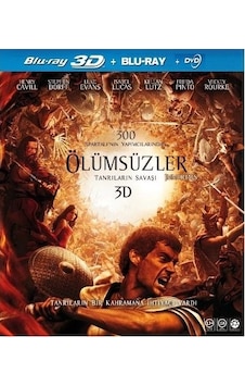 Immortals - Ölümsüzler 3D Blu-Ray + Dvd