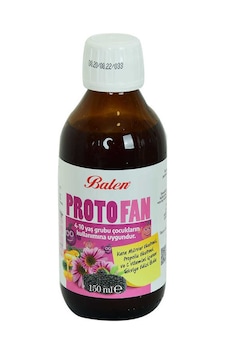 Protofan Kara Mürver Propolis Ekstratlı C Vitaminli Takviye Edici Gıda 150 Ml