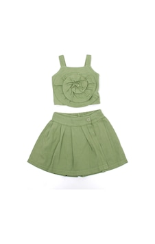 Nk Kids Kız Çocuk Sandshell Takım Nk-18304 Haki