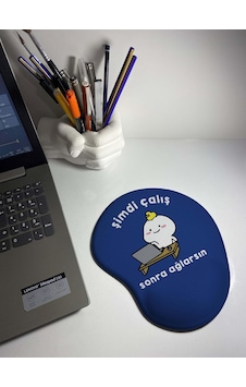 Rakkun Shop - Şimdi Çalış Sonra Ağlarsın Baskılı Bilek Destekli Mouse Pad Lacivert Sku: Mır8690010123756 Rakkun Shop - Şimdi Çalış Sonra Ağlarsın Baskılı Bilek Destekli Mouse Pad Lacivert Sku: Mır8690010123756
