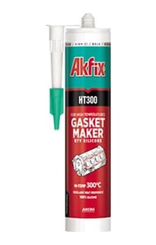 Akfix Ht300 Yüksek Isı Silikonu 310Ml Isıya Dayanıklı Silikon.v