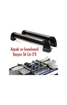 Kilitli Snowboard/kayak Bagajı 56 Cm 2'li