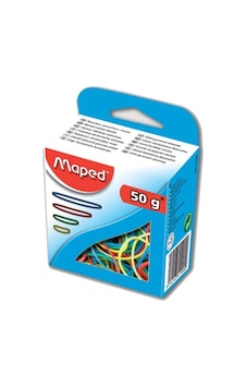 Maped Renkli Ambalaj Lastiği 50gr - 3 Kutu