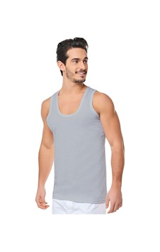 Seher 6'lı Paket Klasik Erkek Atlet Gri Seher 6'lı Paket Klasik Erkek Atlet Gri
