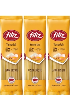 Filiz Yumurtalı Uzun Erişte 3 x 350 G Filiz Yumurtalı Uzun Erişte 3 x 350 G