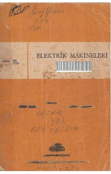 Elektrik Makineleri 1.cilt - Necati Uğuz - Muhittin Gökkaya Elektrik Makineleri 1.cilt - Necati Uğuz - Muhittin Gökkaya