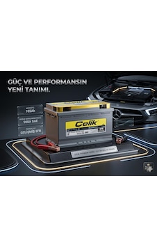 Çelik Akü 60 Amper 12v