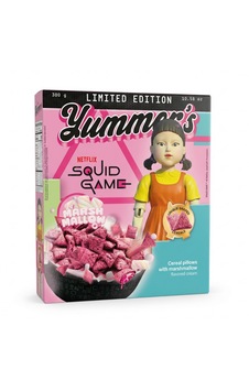 Yummer's Squid Game - Cereal Pillows With Marsmallow Flavored Cream 300g