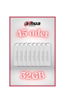 45 Adet 32gb Metal Usb Flash Bellek U106 -