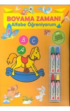 Parıltı Yayınları Boyama Zamanı Alfabeyi Öğreniyorum Parıltı Yayınları Boyama Zamanı Alfabeyi Öğreniyorum