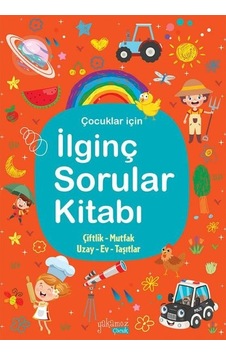 Çocuklar İçin İlginç Sorular Kitabı - Turuncu- Yakamoz Yayınları Çocuklar İçin İlginç Sorular Kitabı - Turuncu- Yakamoz Yayınları
