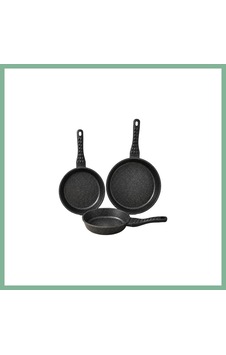 Bşkvirgo Redchef 20-24-28cm 3lu Dokum Tava Set Bsk2026 Çok Renkli