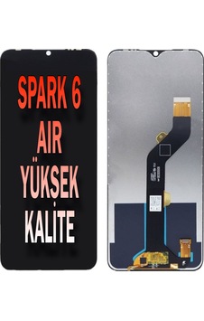 Tecno Spark 6 Air Ekran Lcd Dokunmatik Siyah Tecno Spark 6 Air Ekran Lcd Dokunmatik Siyah