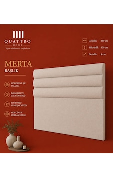 Merta Çift Kişilik Baza Başlığı 160 CM Merta Çift Kişilik Baza Başlığı 160 CM