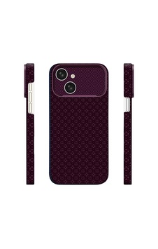 İphone 14 Uyumlu Kılıf M-safe Şarj Özellikli Zore Paris Velix Sert Pc Kapak Derin Mor İphone 14 Uyumlu Kılıf M-safe Şarj Özellikli Zore Paris Velix Sert Pc Kapak Derin Mor