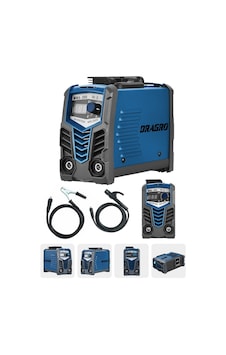 Dragro DRG-200kynk Mma Lacivert 200 Amper Profesyonel Dijital Göstergeli Invertör Kaynak Makinesiii