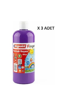 Bigpoint Parmak Boyası 500 Gram Mor X 3 Adet Diğer Bigpoint Parmak Boyası 500 Gram Mor X 3 Adet Diğer
