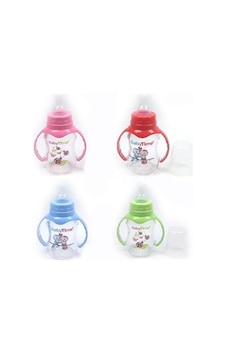 Babytime Kulplu Cam Biberon Silikon Kiraz Uçlu 125ml Bt080