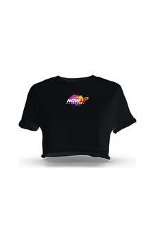 Nowup Nutrıtıon Nowup Logolu Siyah Kadın Crop-pembe siyah Nowup Nutrıtıon Nowup Logolu Siyah Kadın Crop-pembe siyah