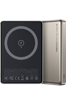 Hızlı Şarj Özellikli Magsafe Powerbank Recci Rpb-w26 Armor Serisi Ultra İnce Pd20w 15w 10000mah Gold Hızlı Şarj Özellikli Magsafe Powerbank Recci Rpb-w26 Armor Serisi Ultra İnce Pd20w 15w 10000mah Gold