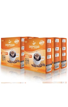Dripesso Karamel Aromalı Pratik Filtre Kahve 30'lu Filtre Kağıdı Dripesso Karamel Aromalı Pratik Filtre Kahve 30'lu Filtre Kağıdı