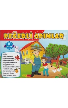 2 ve 3. Sınıflar için Değerli Adımlar Serisi Seti - 10 Kitap Takım- Gendaş Çocuk 2 ve 3. Sınıflar için Değerli Adımlar Serisi Seti - 10 Kitap Takım- Gendaş Çocuk