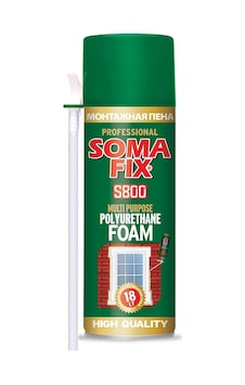 300 ML SOMAFIX POLİÜRETAN KÖPÜK ÇELİK KAPI PENCERE İZOLASYON PU 300 ML SOMAFIX POLİÜRETAN KÖPÜK ÇELİK KAPI PENCERE İZOLASYON PU