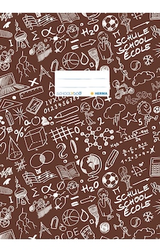 Herma Defter Kabı Schoolydoo A4 Kahverengı Herma Defter Kabı Schoolydoo A4 Kahverengı