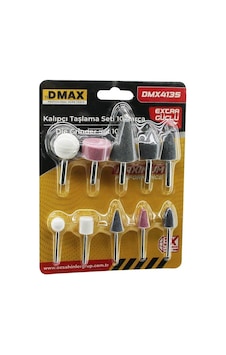 Dmax Dmx-4135 Kalıpçı Taşlama Seti 10 Parça Dmax Dmx-4135 Kalıpçı Taşlama Seti 10 Parça
