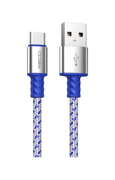 Rtc-n32c Instant Serisi Usb-a To Type-c 3a Hızlı Şarj Özellikli Şarj Ve Data Kablosu 1m Gümüş Rtc-n32c Instant Serisi Usb-a To Type-c 3a Hızlı Şarj Özellikli Şarj Ve Data Kablosu 1m Gümüş