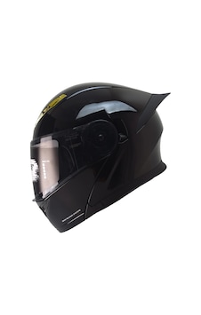 Fazer 965 Çene Açılır Kask Siyah Siyah Camlı+güneş Vizörlü Parlak Siyah Fazer 965 Çene Açılır Kask Siyah Siyah Camlı+güneş Vizörlü Parlak Siyah