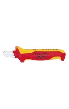 Knipex 98 53 03 155mm İzoleli Kablo Sıyırma Bıçağı Vde Knipex 98 53 03 155mm İzoleli Kablo Sıyırma Bıçağı Vde