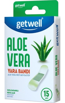 Getwell Aloevera Yara Bandı 15'li Getwell Aloevera Yara Bandı 15'li