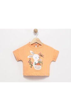 Babydoll T-shirt Divo Tavuç Turuncu Babydoll T-shirt Divo Tavuç Turuncu