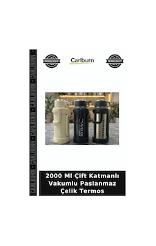 2000 Ml Çift Katmanlı Vakumlu Paslanmaz Çelik Termos Seyahat Aksesuarı İçecek Kabı Kamp Matarası Çok Renkli 2000 Ml Çift Katmanlı Vakumlu Paslanmaz Çelik Termos Seyahat Aksesuarı İçecek Kabı Kamp Matarası Çok Renkli