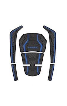 Honda Forza 2018-2026 Kauçuk Tankpad Mavi Honda Forza 2018-2026 Kauçuk Tankpad Mavi