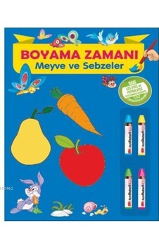 Parıltı Yayınları Boyama Zamanı Meyve Sebze