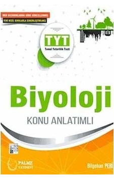 Palme Yayınevi Yks Tyt Biyoloji Konu Kitabı Palme Yayınevi Yks Tyt Biyoloji Konu Kitabı